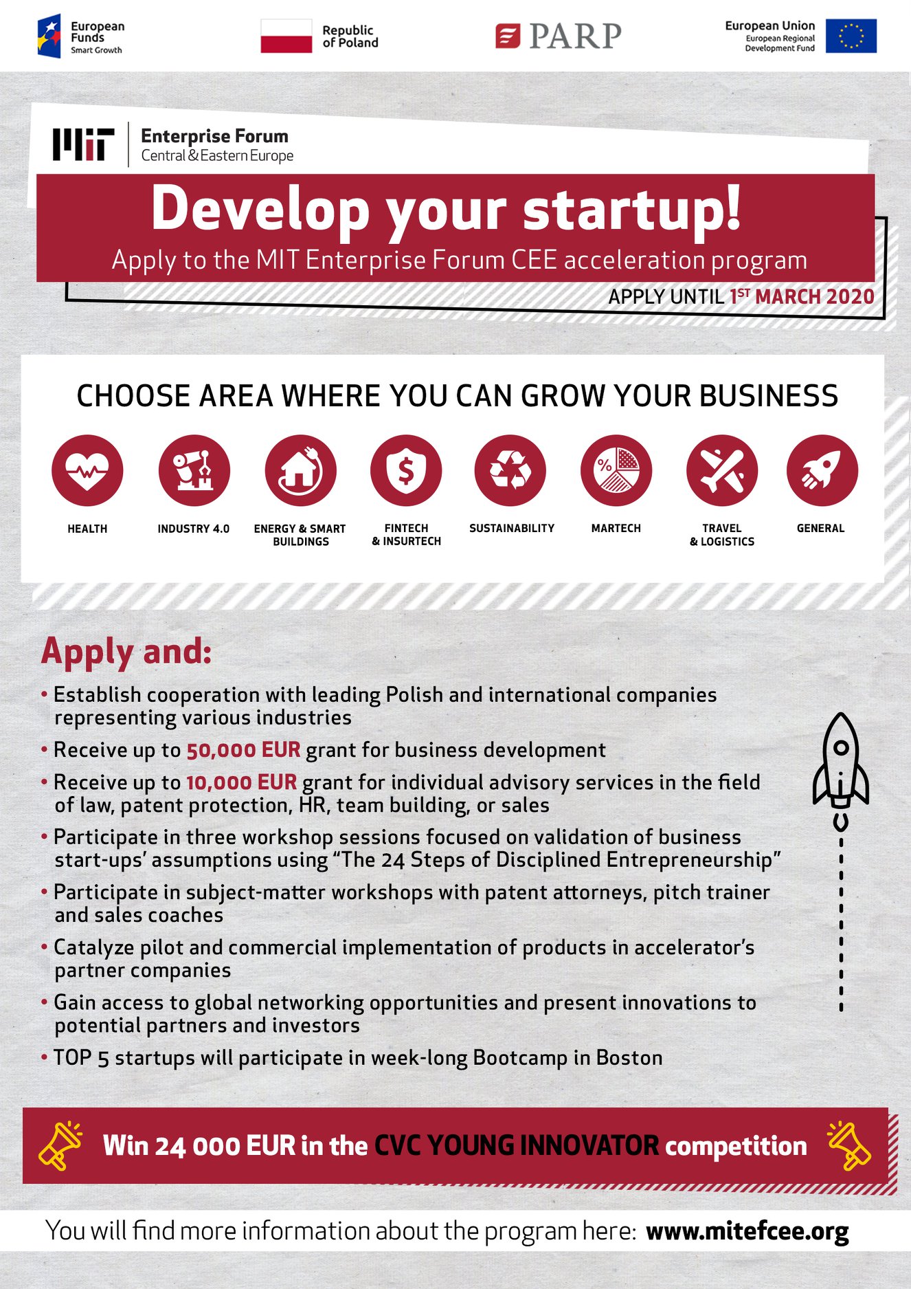 Develop your startup